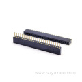 1.27mm Machined Female header Connector Straight 24P